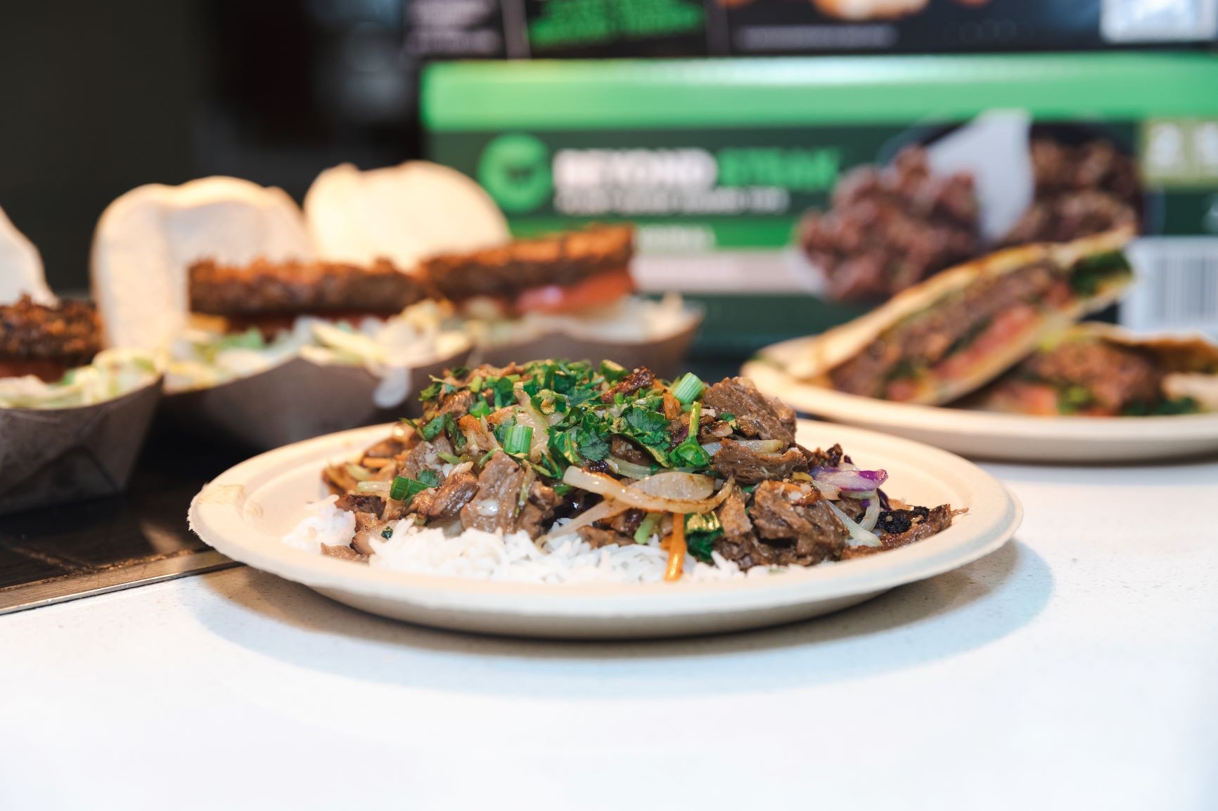 Beyond Steak Stir Fry over Basmati Rice Beyond Steak Stir Fry over Basmati Rice