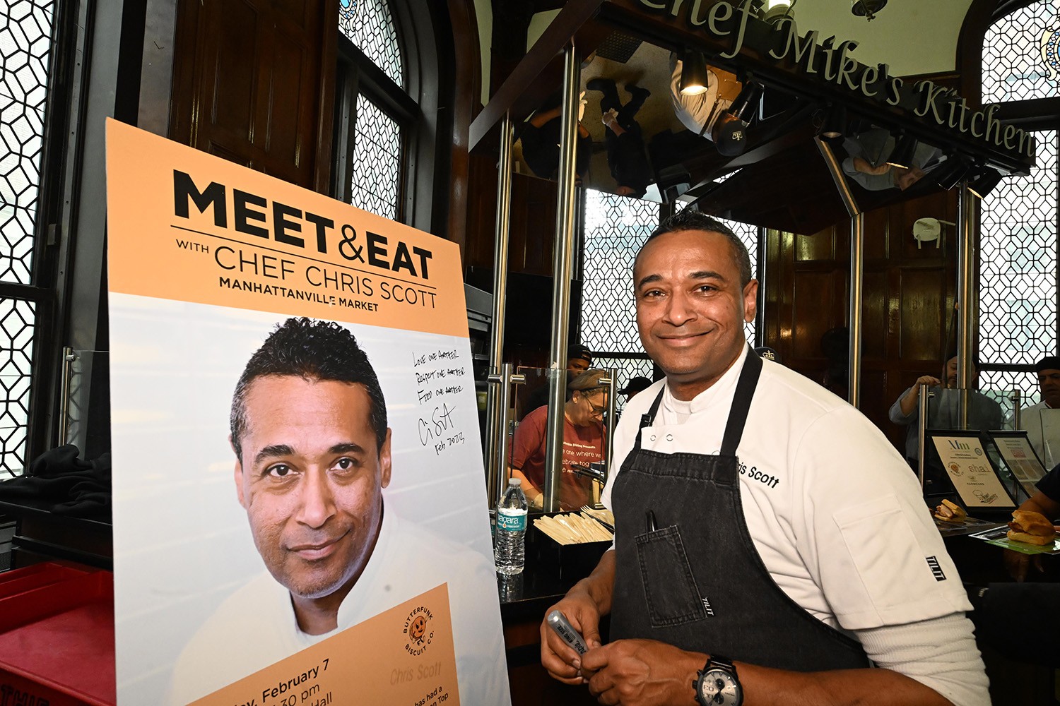 "Love one another, respect one another, feed one another" - Chef Scott Chef Scott