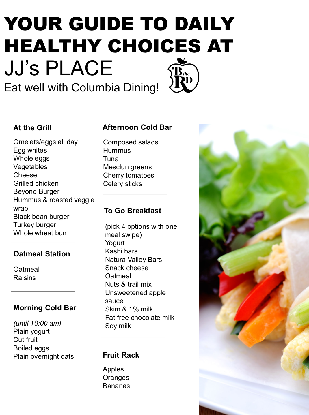 Eat Well at JJ's Place