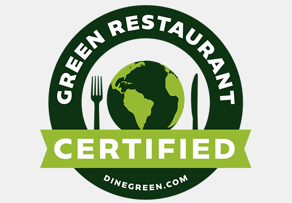 Green Restaurant certified logo dinegreen.com