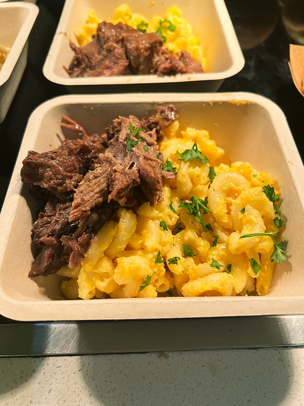 Brisket mac and cheese