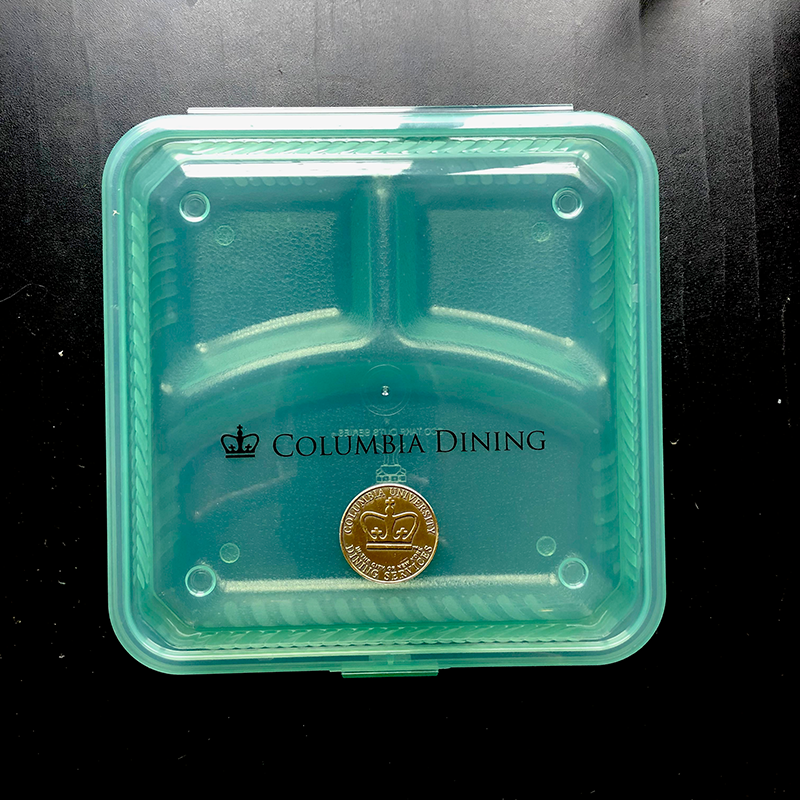 Dining halls switch to reusable to-go boxes