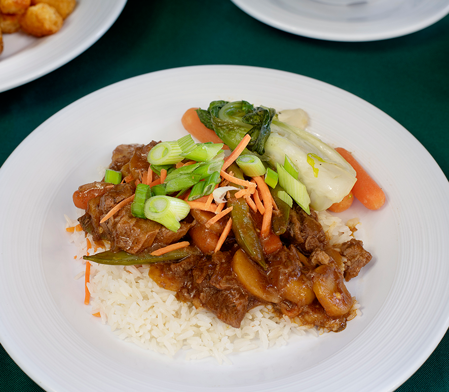 Stir fried beef and veggies