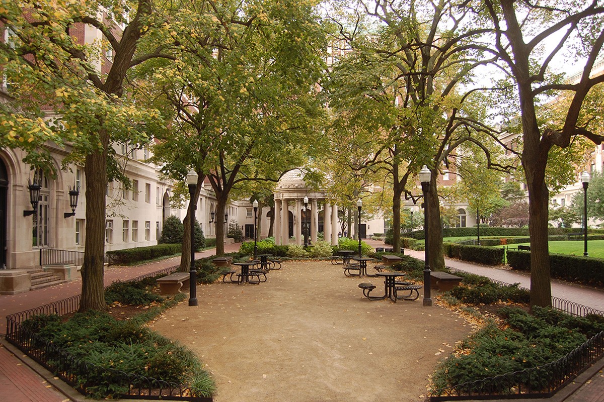 Hartley courtyard