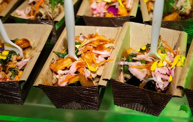 Plates of bibimbap