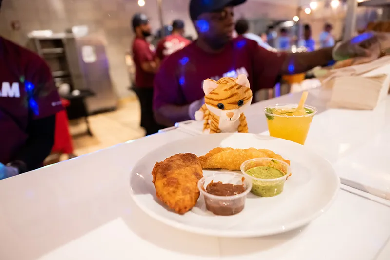 empanadas on a plate 