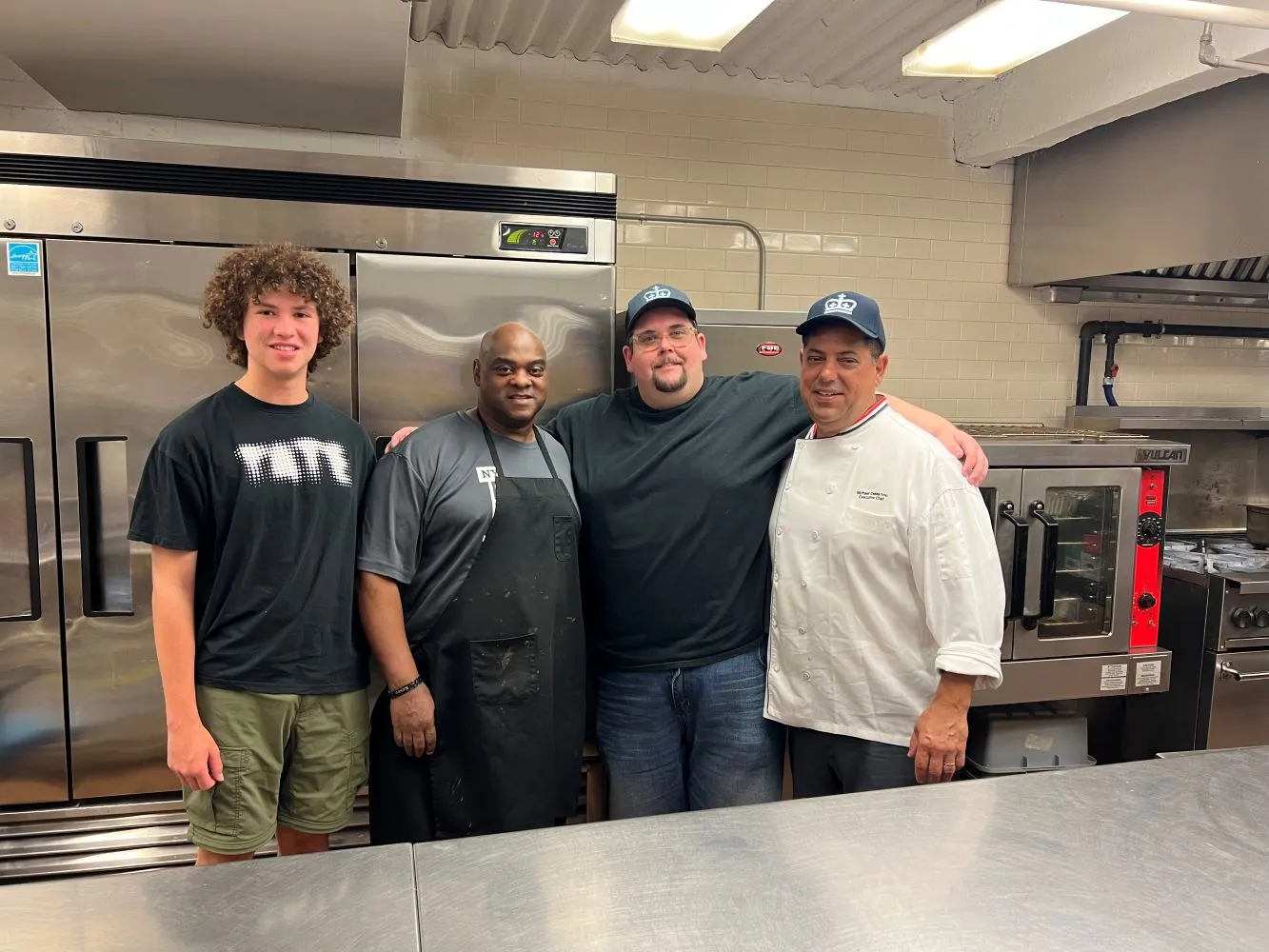Chef Mike and Chef Chris with NYCP staff