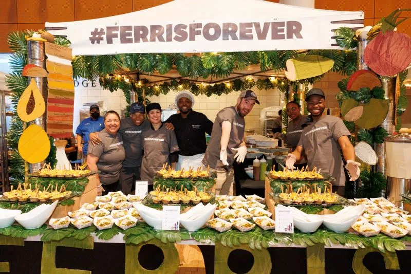 The Ferris event tent
