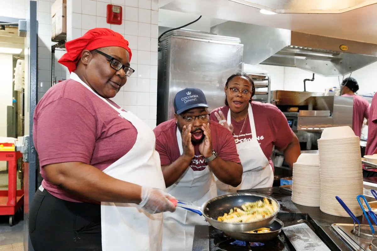 Ferris pasta station team