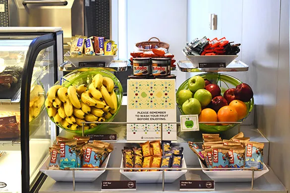 Assorted Fruit & Snacks