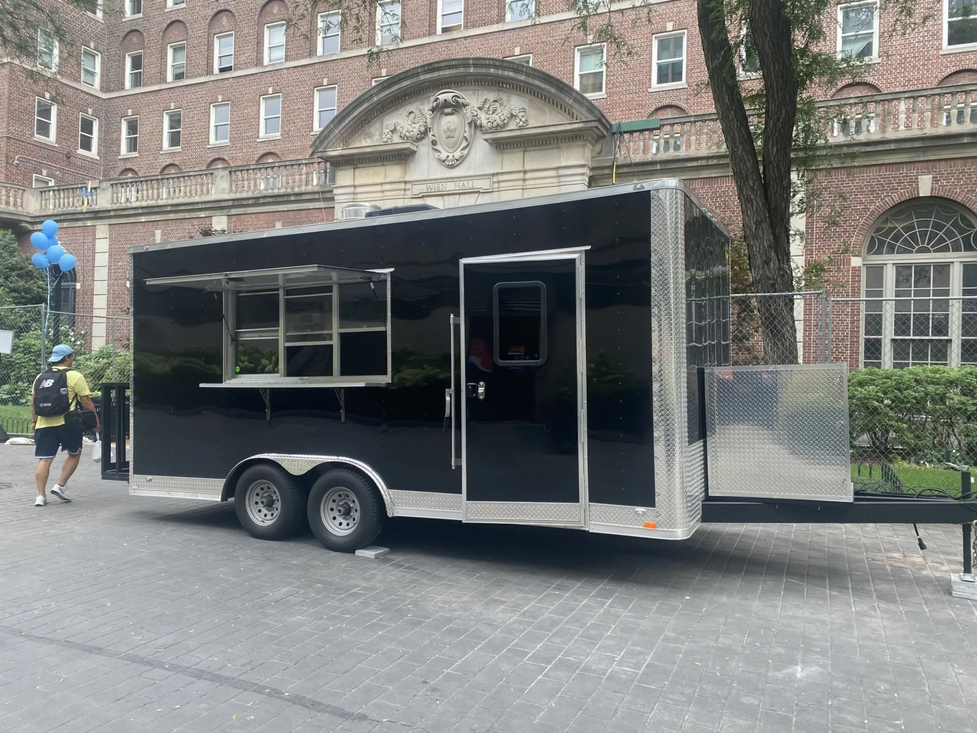 The Fac Shack food truck arrived in Wien courtyard on August 29.