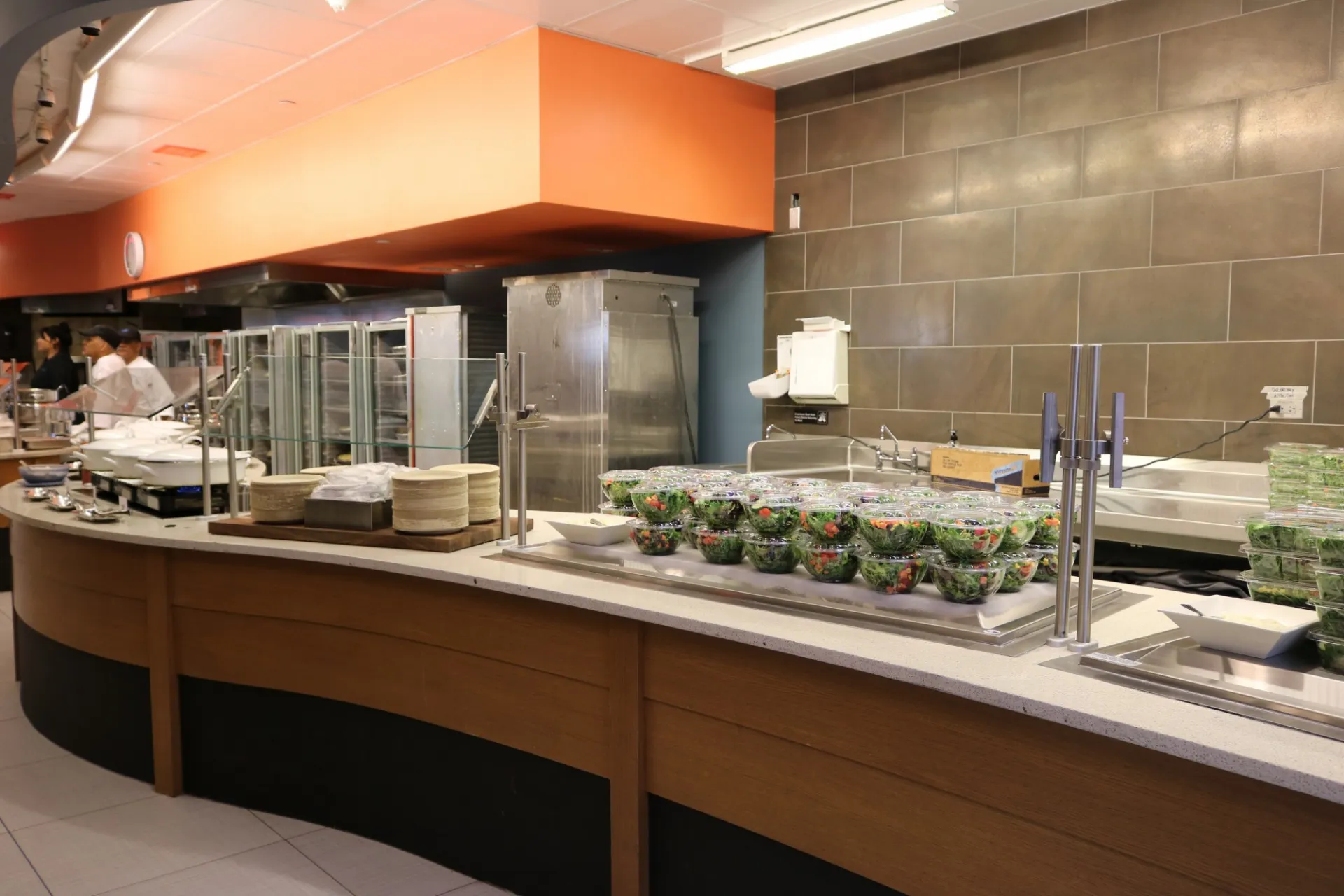 Salad station