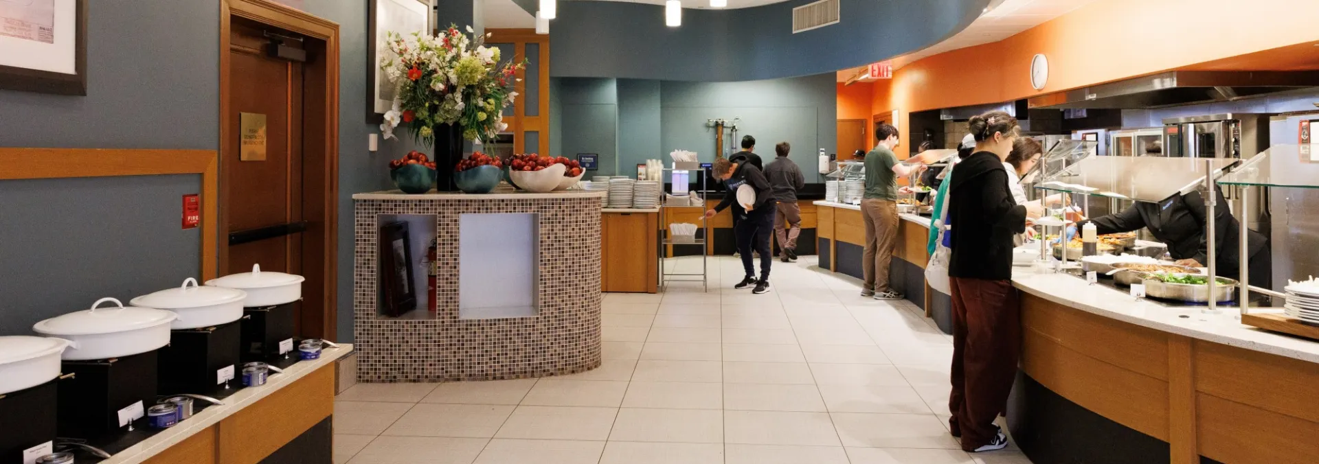 A gourmet dining experience at Faculty House