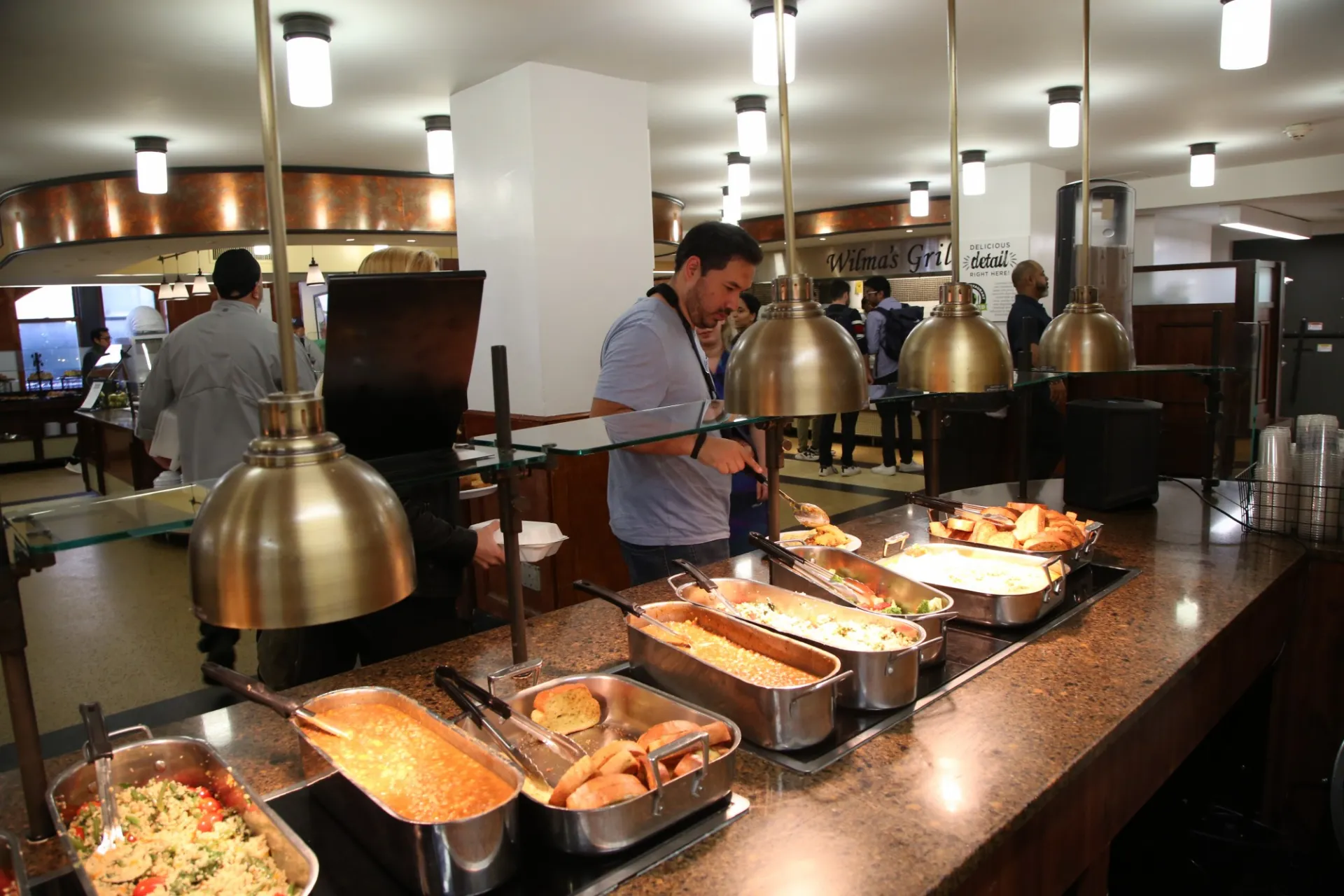 Serving station at John Jay