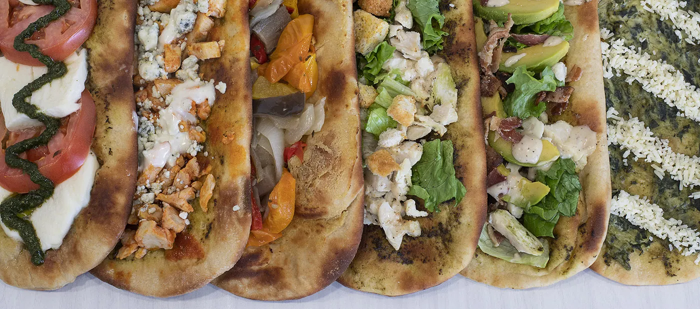 Flatbread pizzas