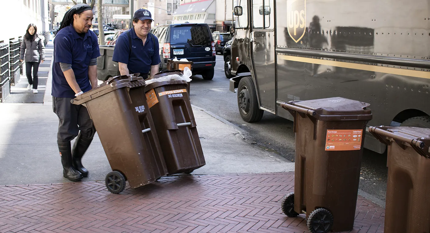 Composting at Columbia University's John Jay Dining Hall