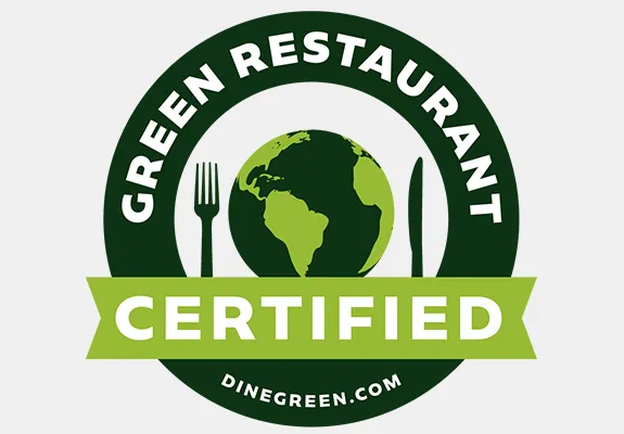 Green Restaurant certified logo dinegreen.com