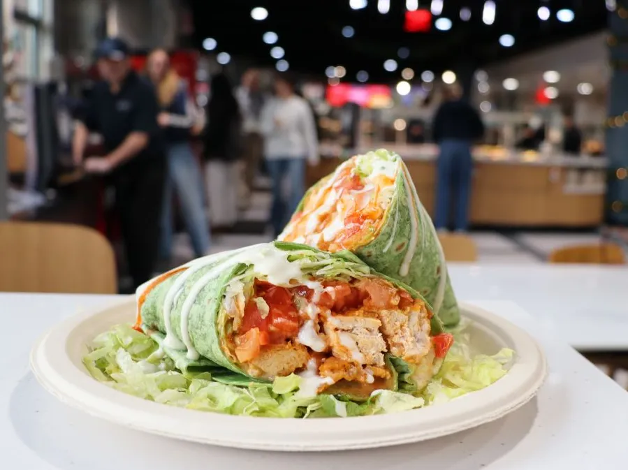 Buffalo Chicken wrap at Ferris